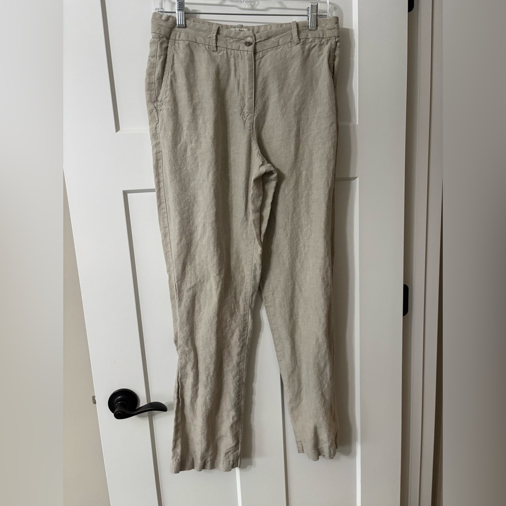 L.L. Bean women’s‎ 100% Linen - Lightweight pants size 6